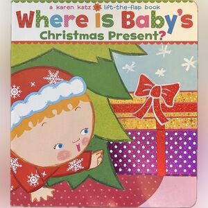 BUNDLE & SAVE🎄 Where is Baby's Christmas Present?Karen Katz lift the flap